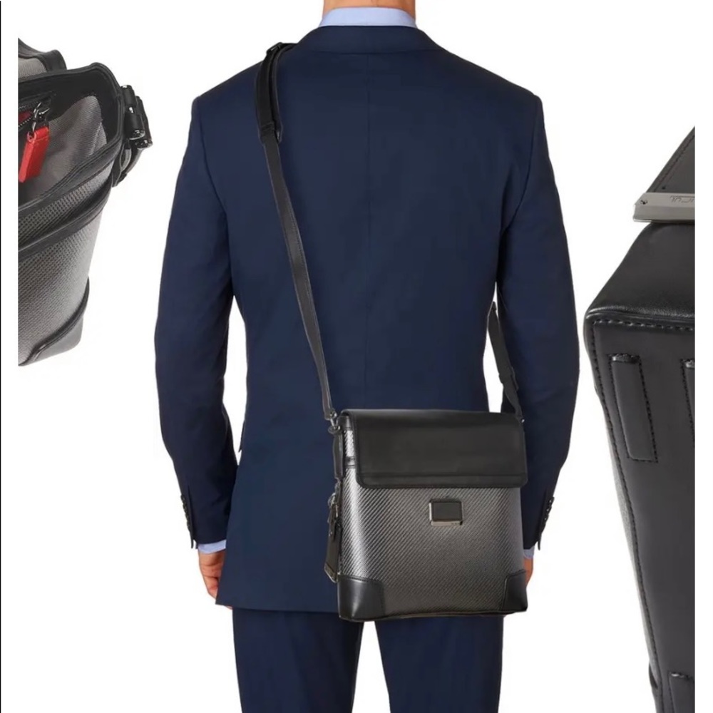 Tumi CFX - Suzuka Carbon Fiber Crossbody Bag